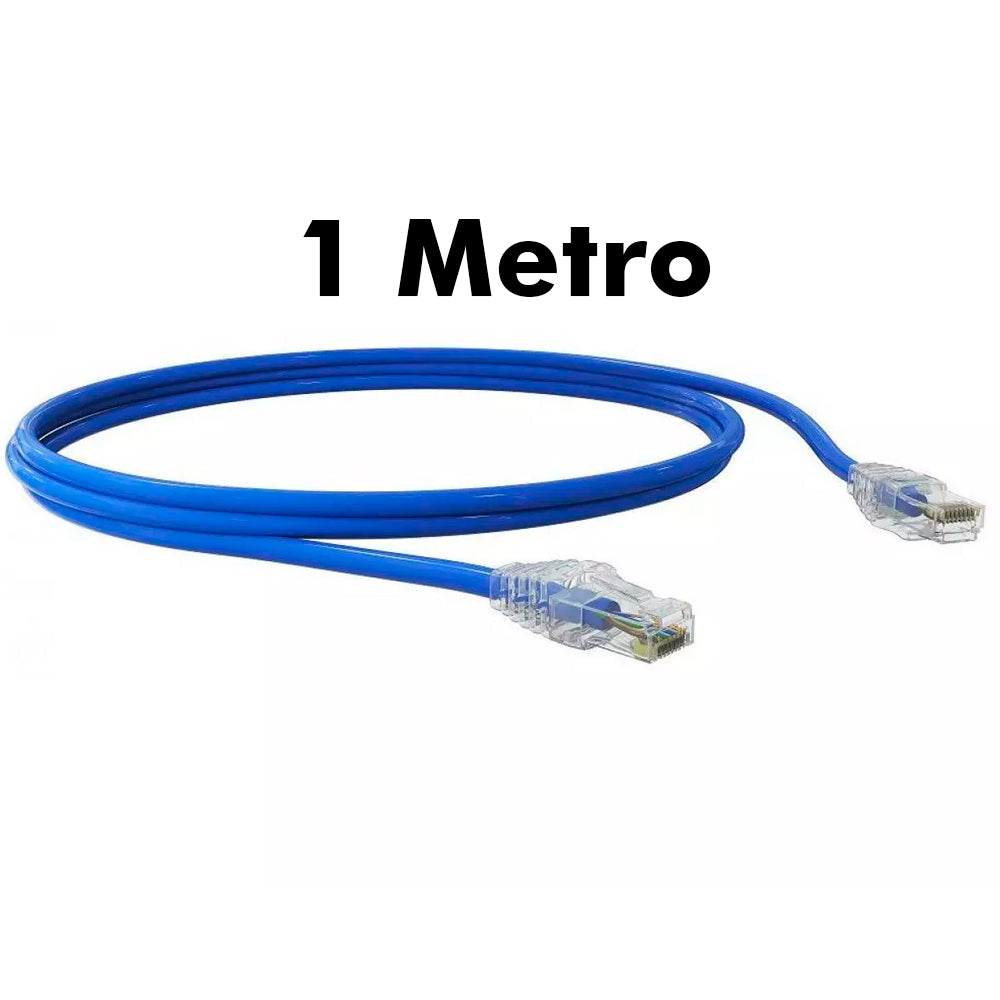 Metro de Cabo de Rede Cat 5 D Connect Azul